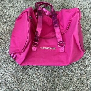 Victoria's Secret Bold Pink Travel Bag